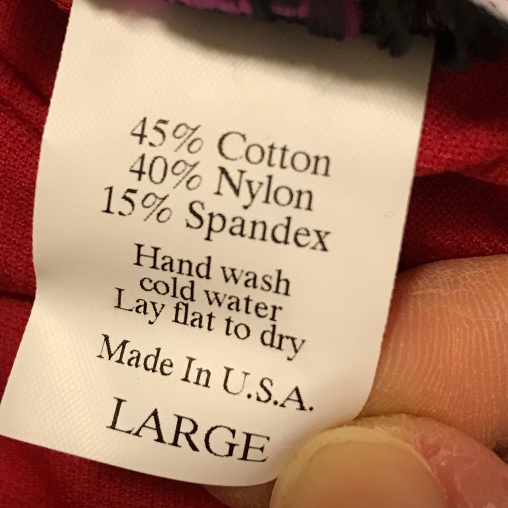 G Wheels red blouse - Picture 2 of 3